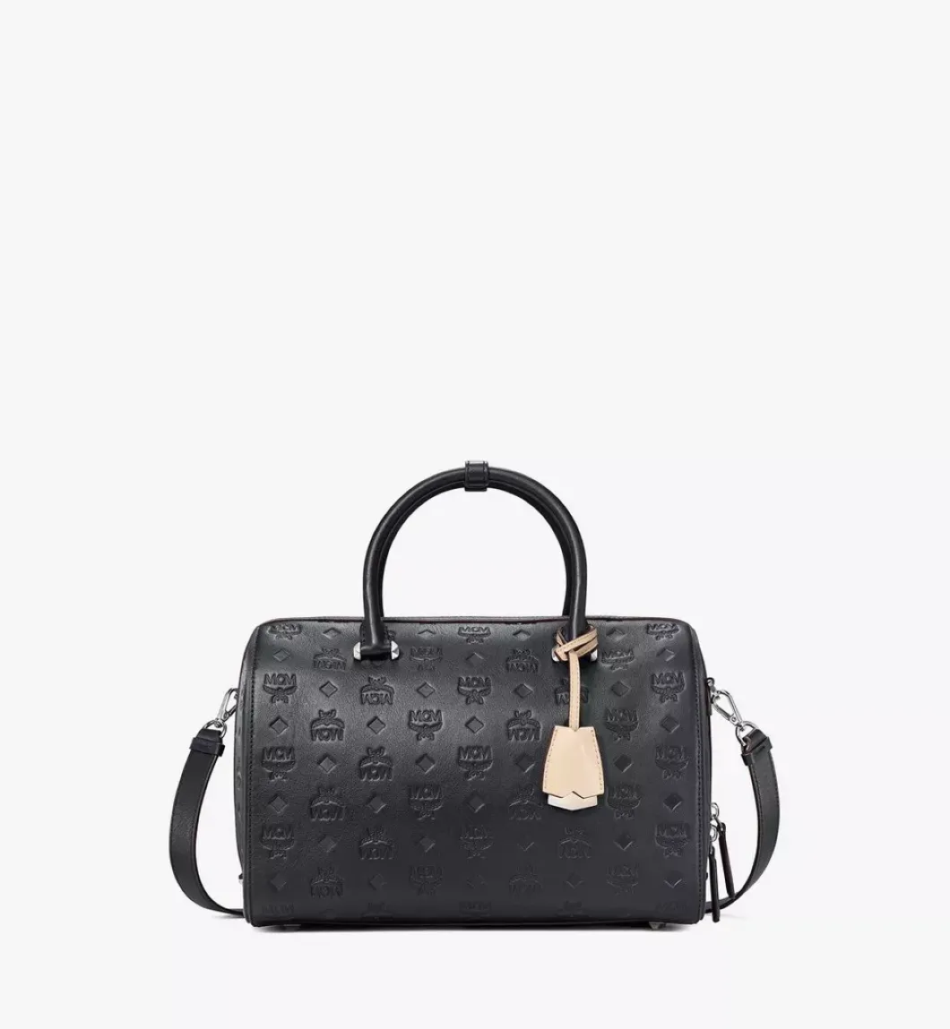 Boston Bag In Monogram Leather