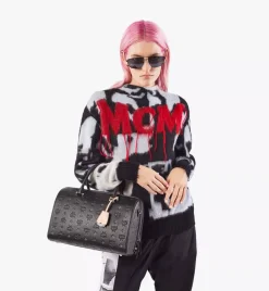 Boston Bag In Monogram Leather