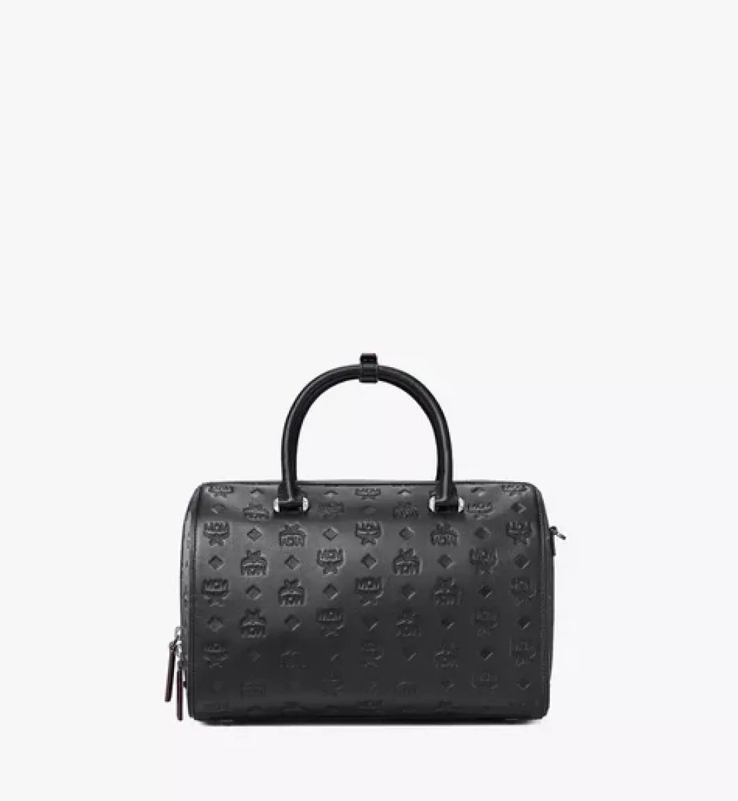 Boston Bag In Monogram Leather