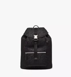 Brandenburg Backpack In Cubic Jacquard Nylon