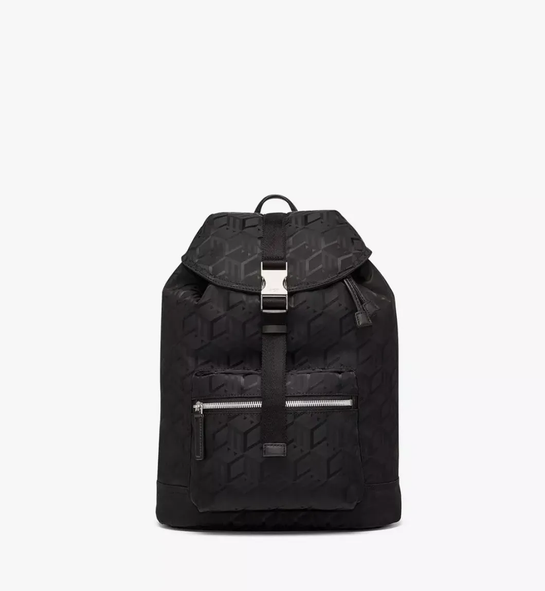 Brandenburg Backpack In Cubic Jacquard Nylon