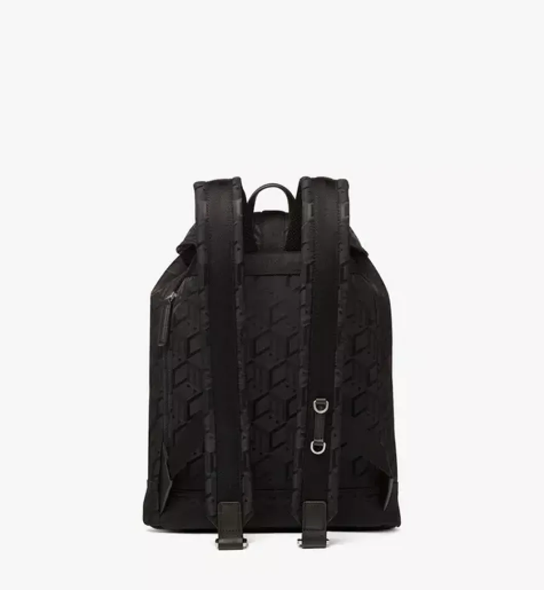 Brandenburg Backpack In Cubic Jacquard Nylon