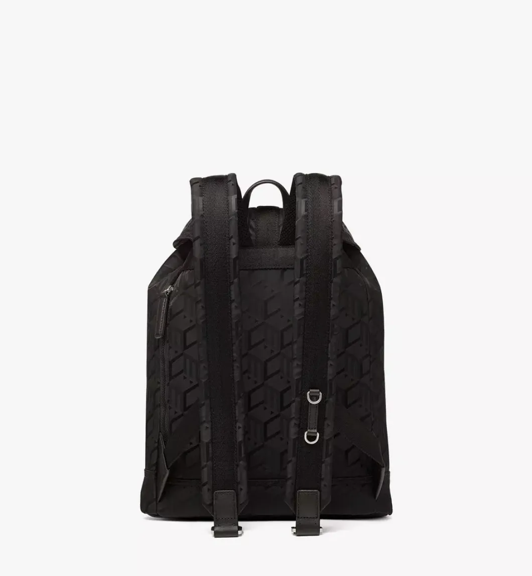 Brandenburg Backpack In Cubic Jacquard Nylon