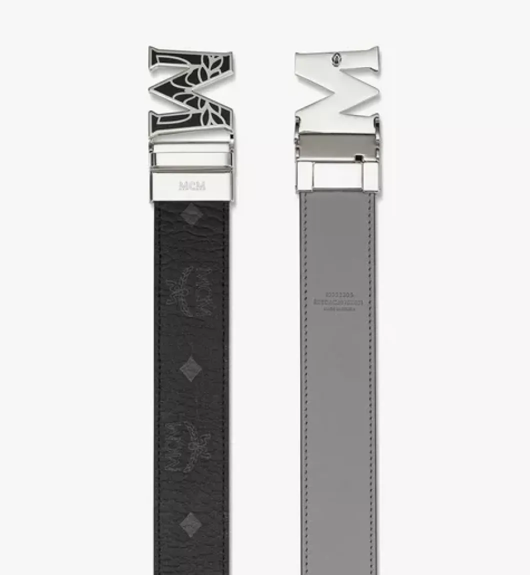 Claus Epoxy Laurel M Reversible Belt 1.5" In Visetos
