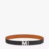 Claus Studded M Reversible Belt 1.75" In Visetos
