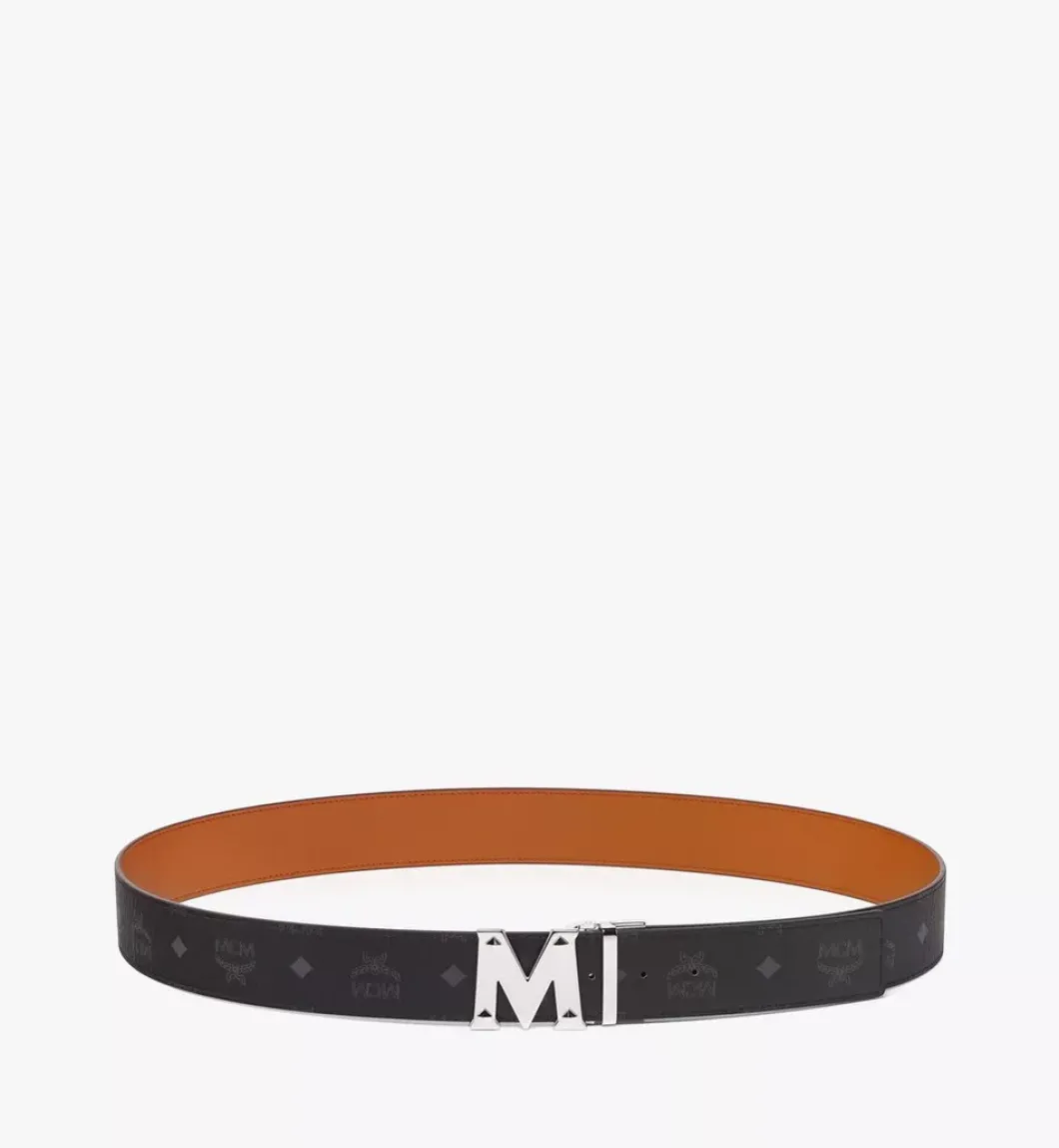 Claus Studded M Reversible Belt 1.75" In Visetos