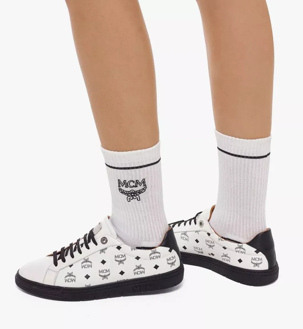 Color Block Terrain Lo Sneakers In Visetos