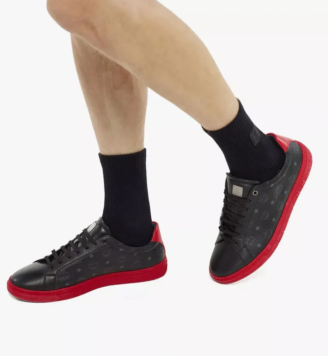 Color Block Terrain Lo Sneakers In Visetos