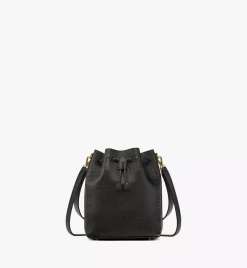 Dessau Drawstring In Embossed Monogram Leather