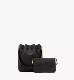 Dessau Drawstring In Embossed Monogram Leather