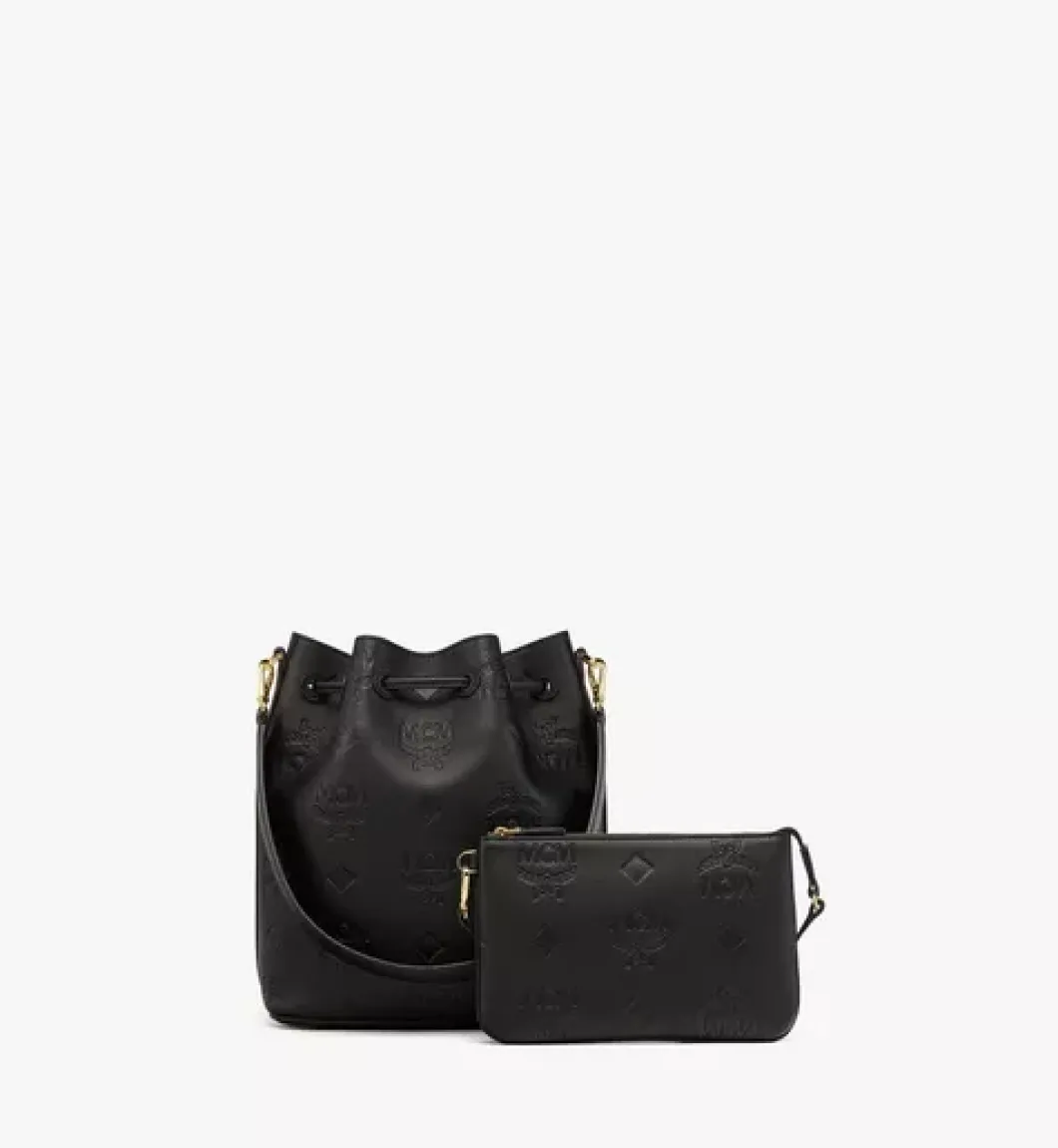 Dessau Drawstring In Embossed Monogram Leather