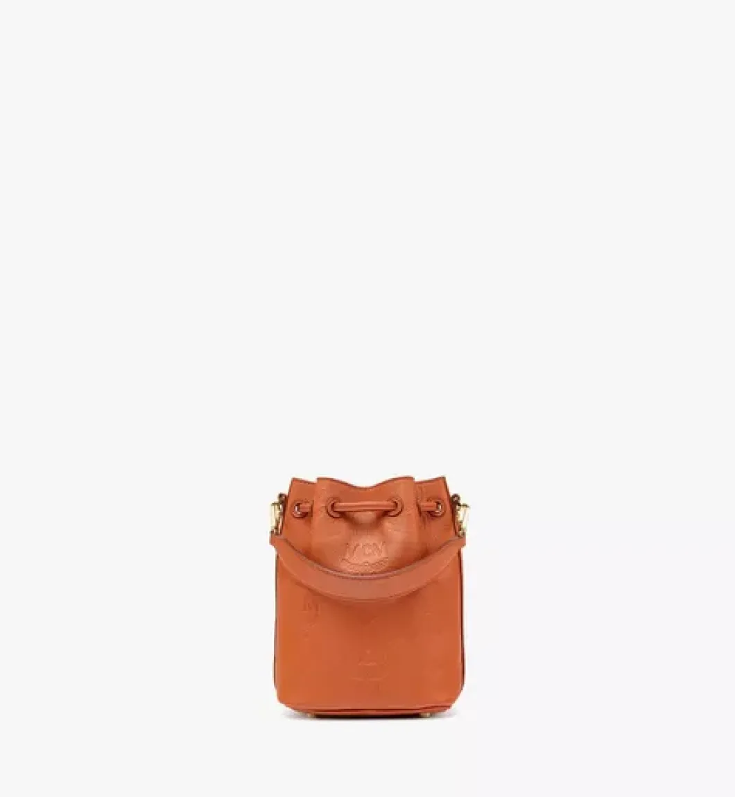 Dessau Drawstring In Embossed Monogram Leather