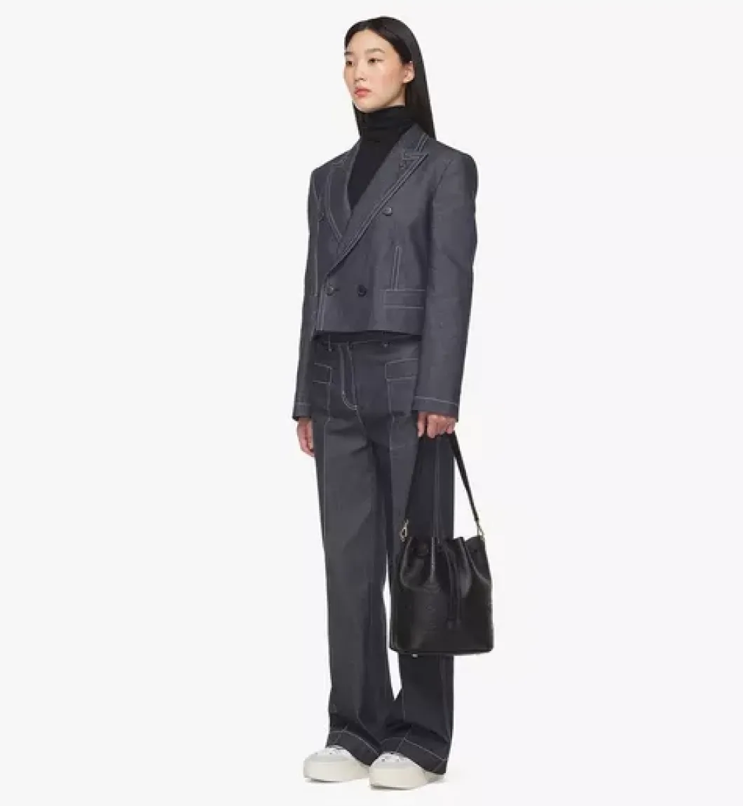 Dessau Drawstring In Embossed Monogram Leather
