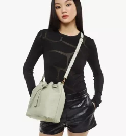 Dessau Drawstring In Embossed Monogram Leather