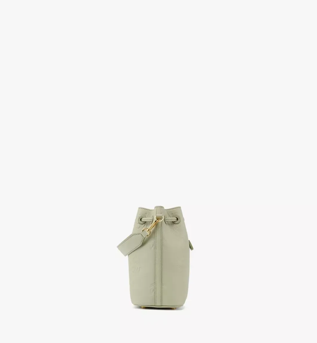Dessau Drawstring In Embossed Monogram Leather
