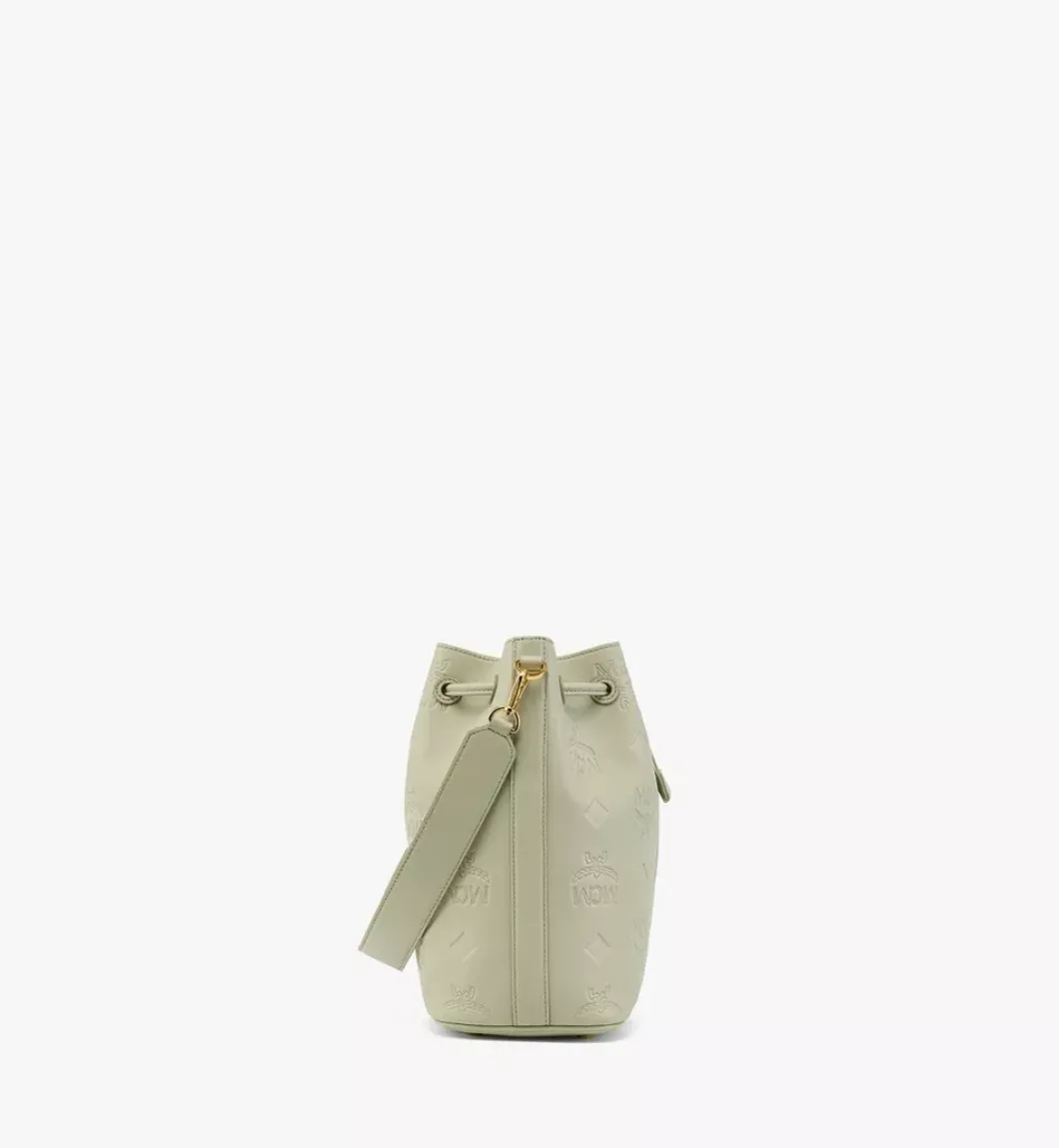 Dessau Drawstring In Embossed Monogram Leather