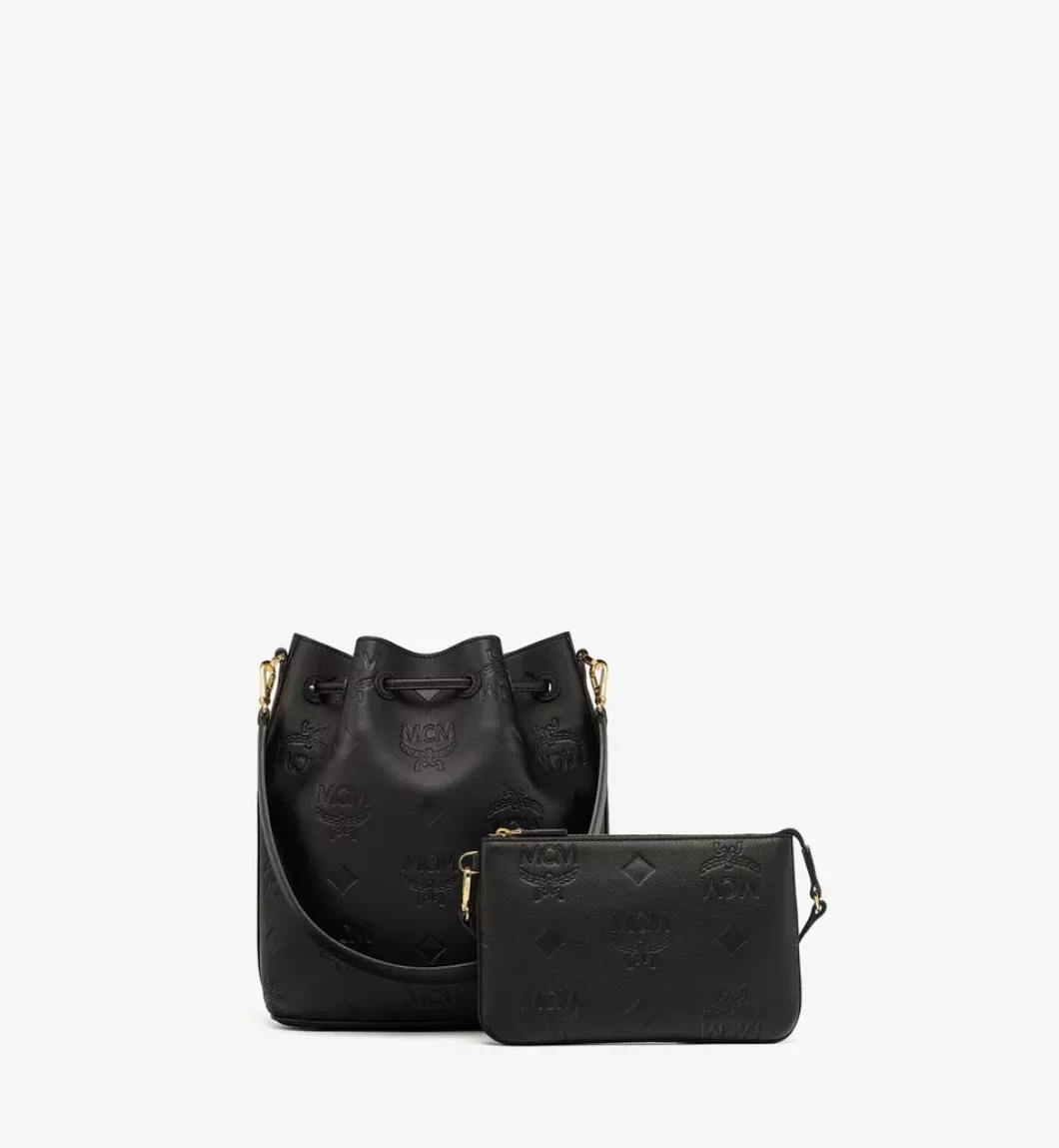 Dessau Drawstring In Embossed Monogram Leather