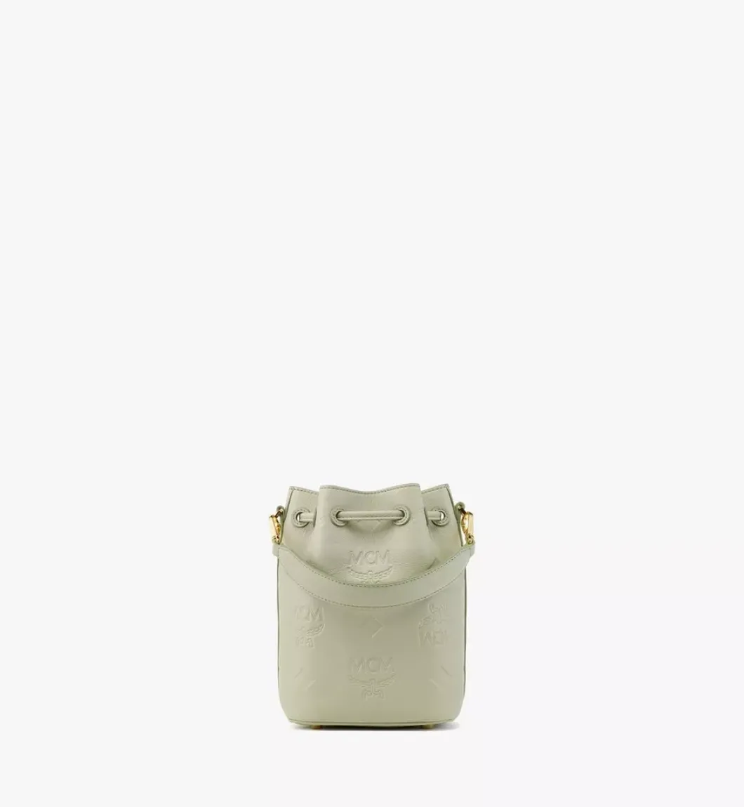 Dessau Drawstring In Embossed Monogram Leather