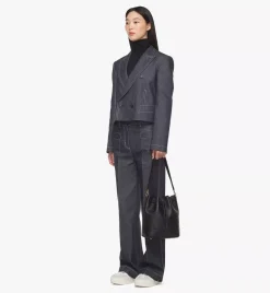 Dessau Drawstring In Embossed Monogram Leather