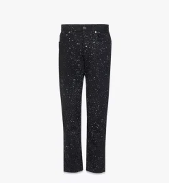Galaxy Print Denim Jeans