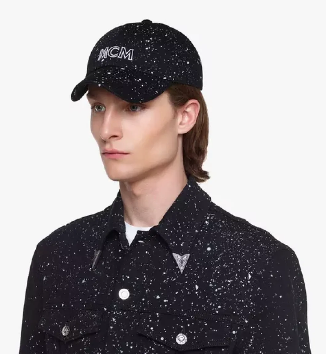 Galaxy Print Logo Cotton Cap