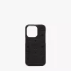 Iphone 14 Pro Case In Embossed Monogram Leather