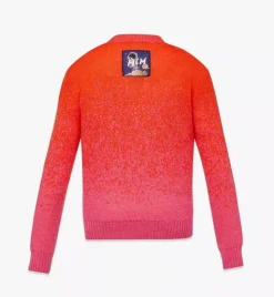 Jacquard Sweater In Gradation Mohair