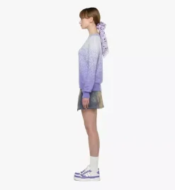 Jacquard Sweater In Gradation Mohair