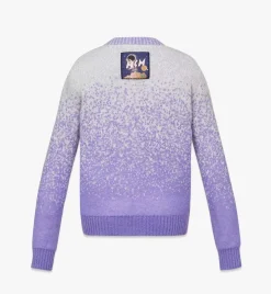 Jacquard Sweater In Gradation Mohair