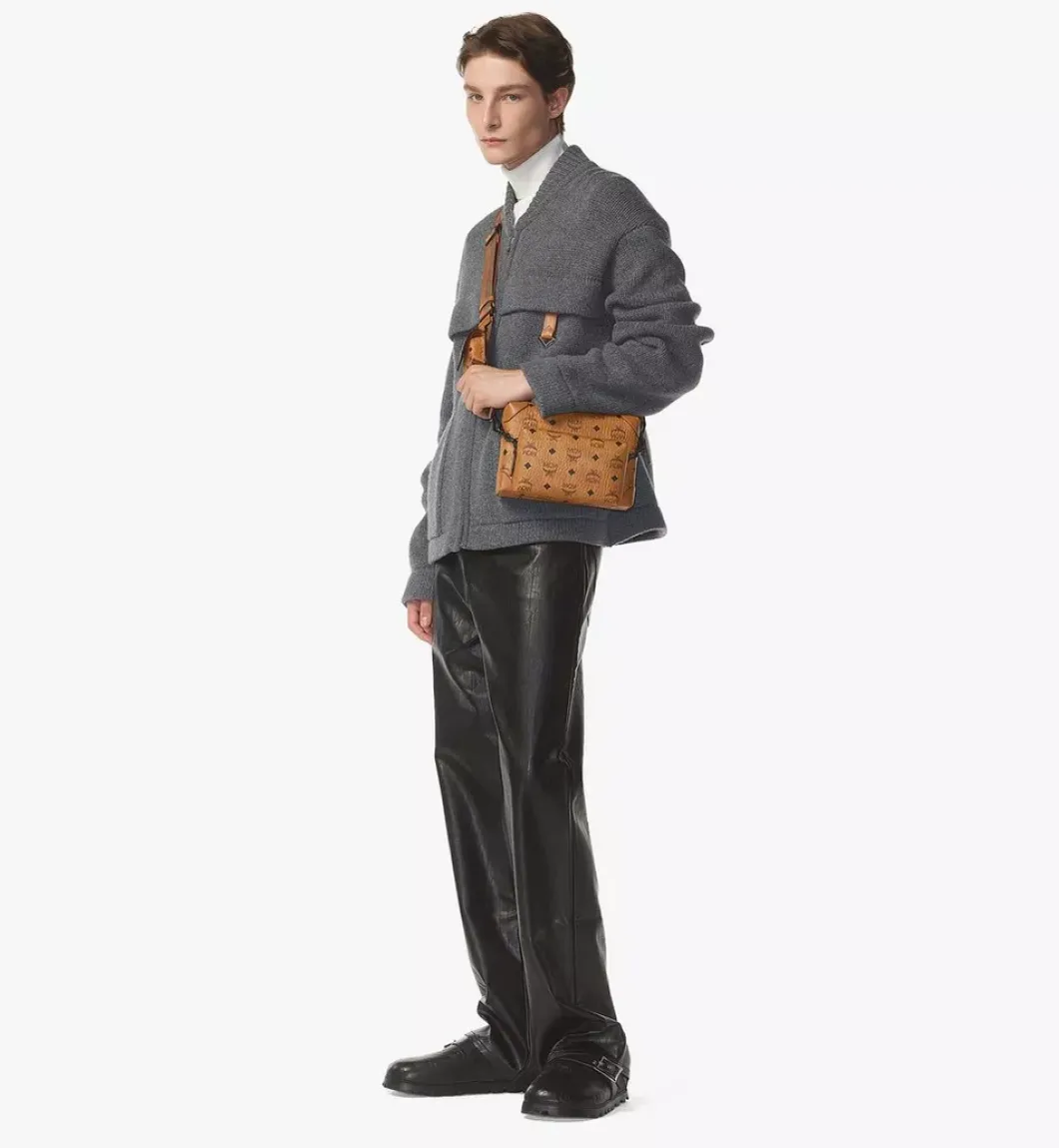 Klassik Multifunction Crossbody In Visetos