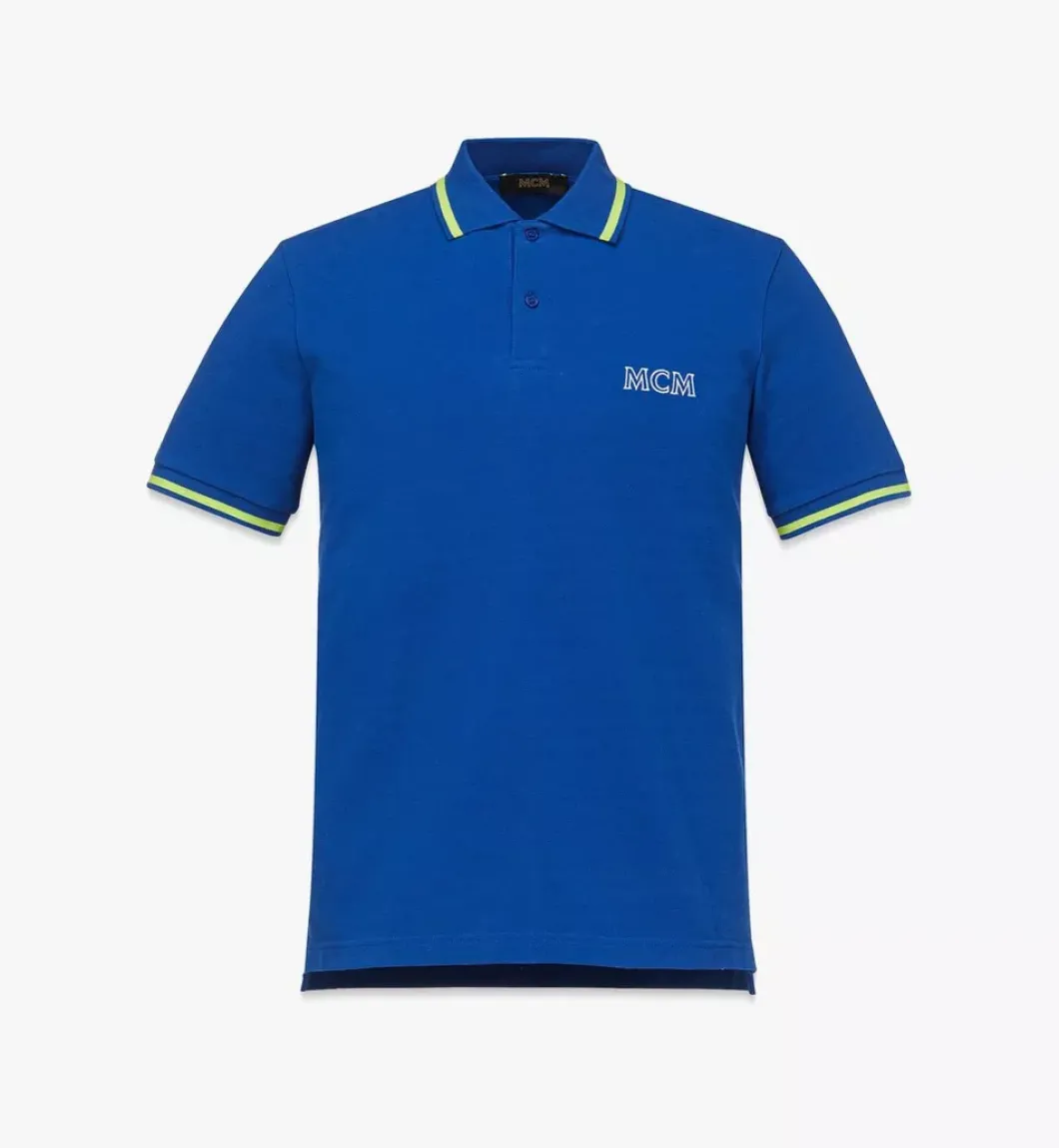 Logo Polo Shirt In Organic Cotton