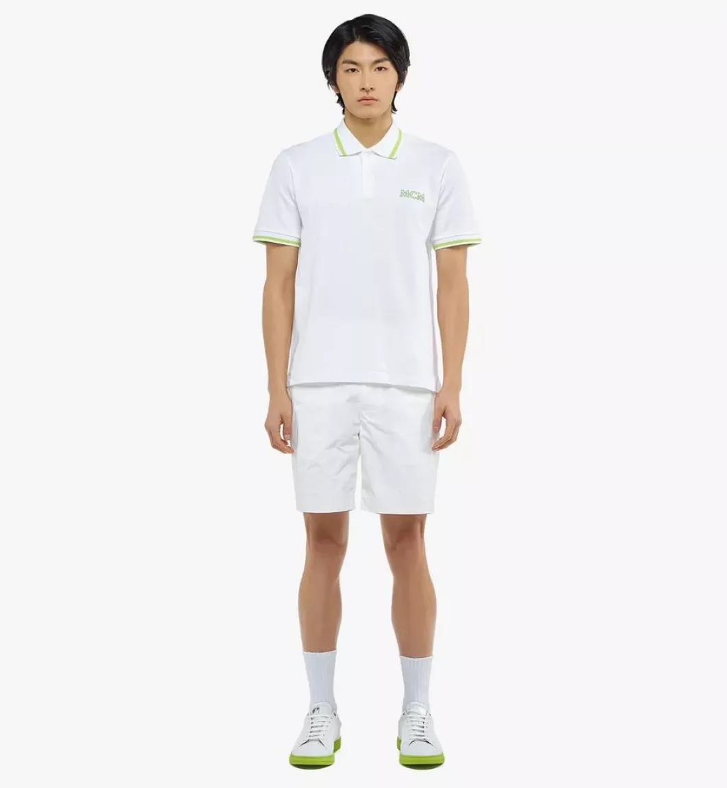 Logo Polo Shirt In Organic Cotton