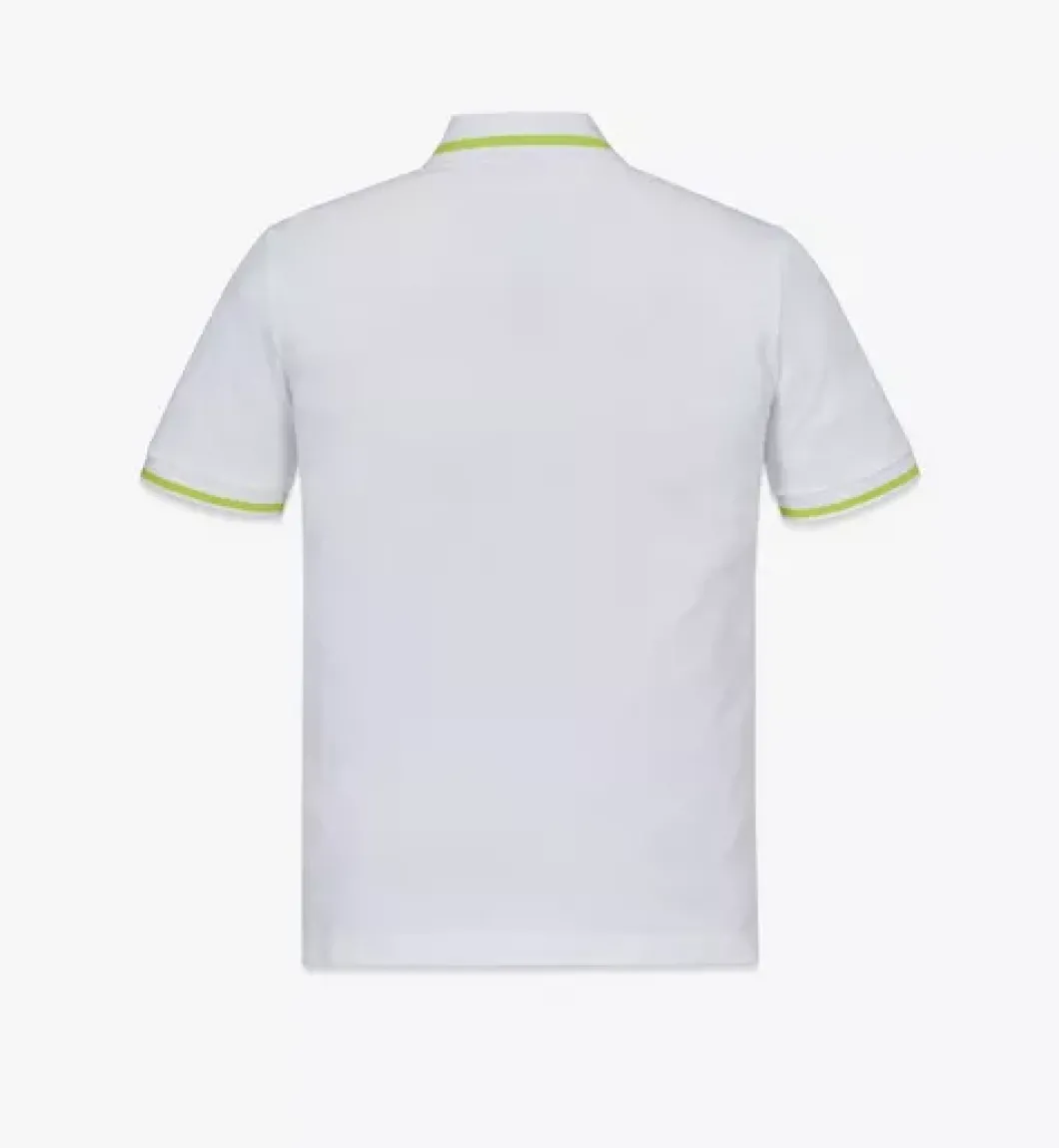 Logo Polo Shirt In Organic Cotton