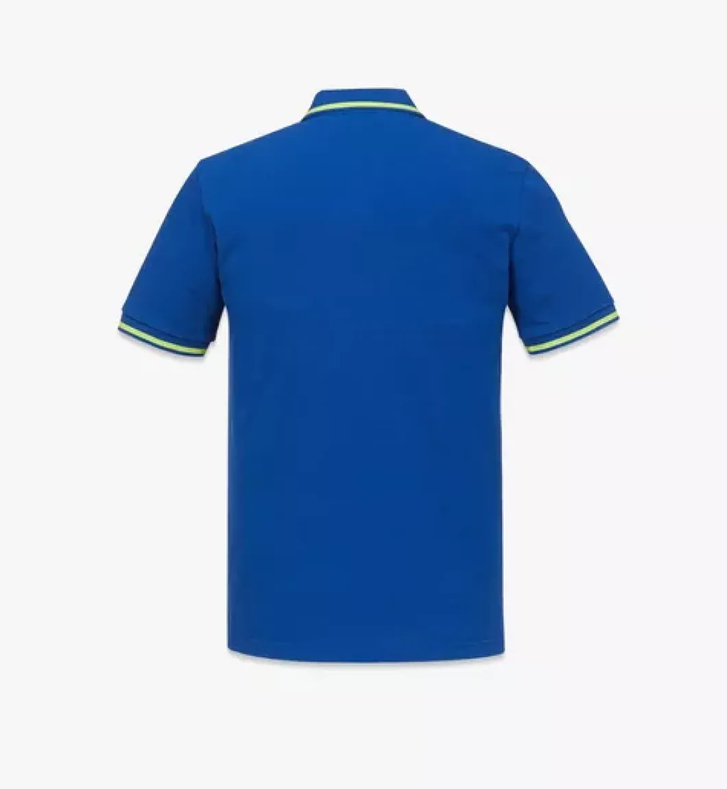 Logo Polo Shirt In Organic Cotton