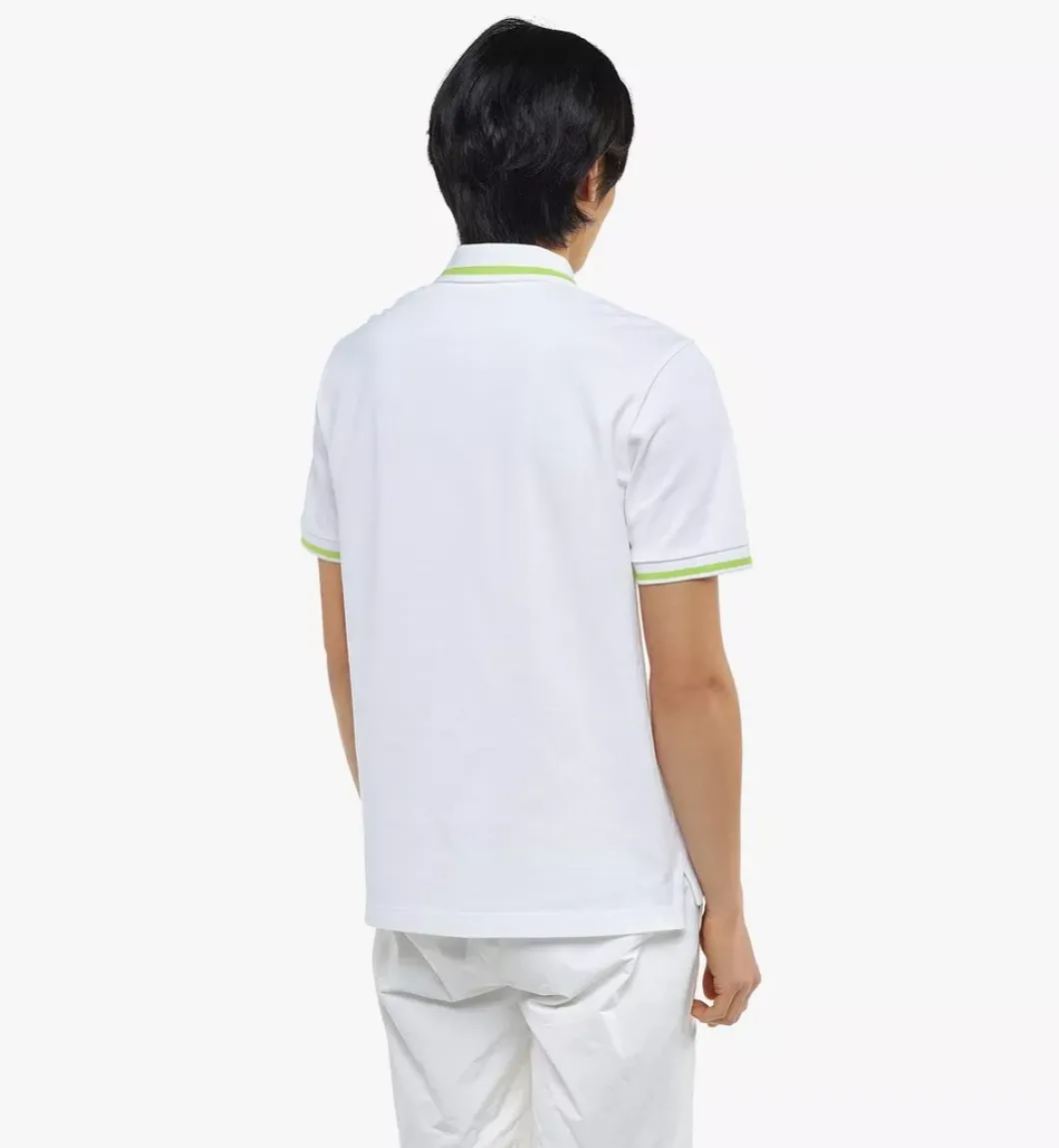 Logo Polo Shirt In Organic Cotton