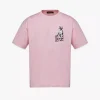 M Pup Bicycle Print T-Shirt In Organic Cotton