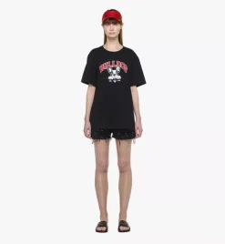M Pup Bulldog Print T-Shirt In Organic Cotton