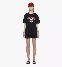 M Pup Bulldog Print T-Shirt In Organic Cotton