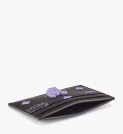 M Pup Card Case In Color Splash Logo Leather