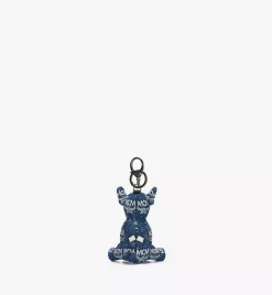 M Pup Charm In Vintage Jacquard