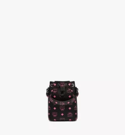 M Pup Drawstring In Color Splash Logo Leather