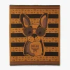 M Pup Jacquard Beach Blanket