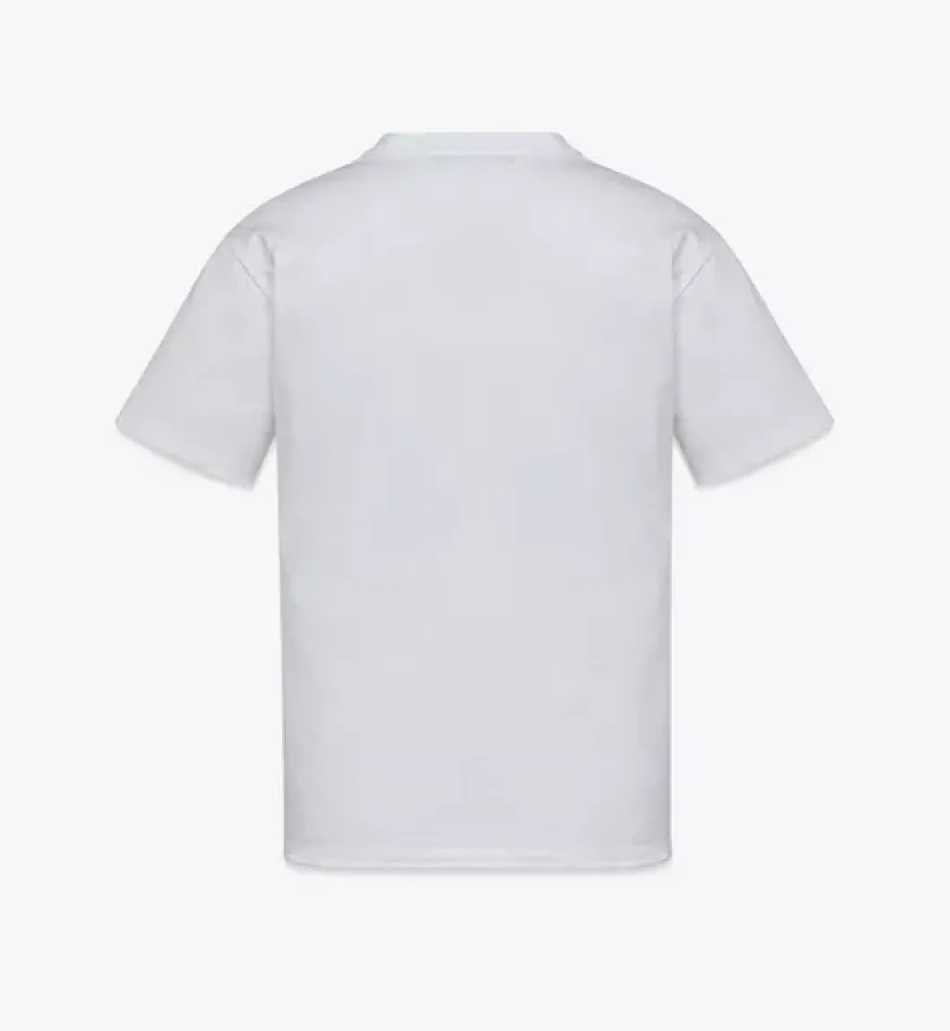 M Pup Postcards Print T-Shirt In Organic Cotton