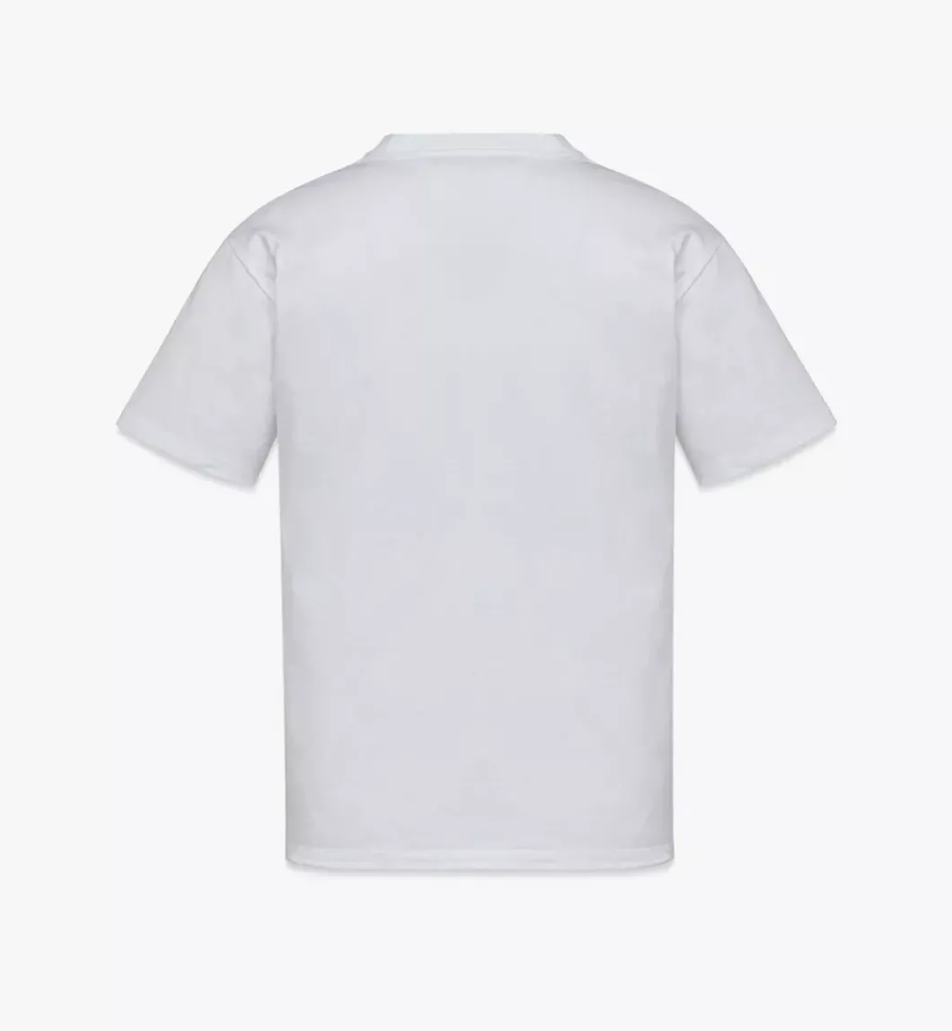 M Pup Postcards Print T-Shirt In Organic Cotton