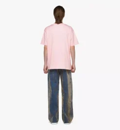 M Pup Sunrise Print T-Shirt In Organic Cotton