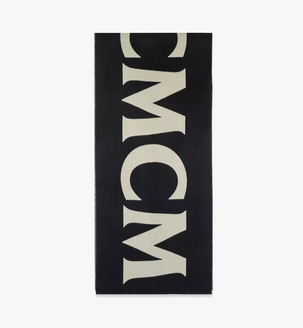 Mcm Monogram Resilk Shawl
