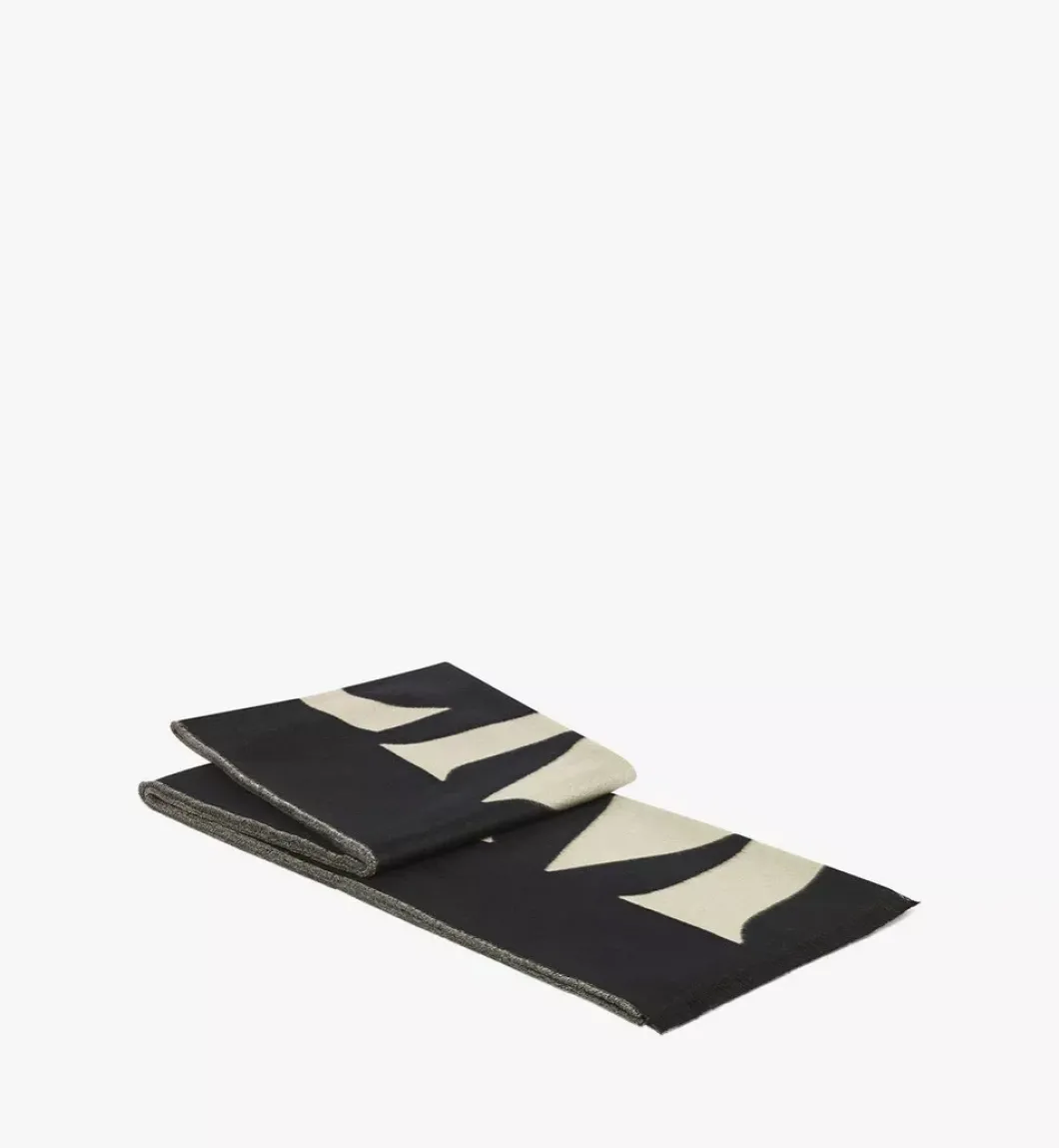 Mcm Monogram Resilk Shawl
