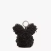 Mcm Park Rabbit Charm In Faux Fur