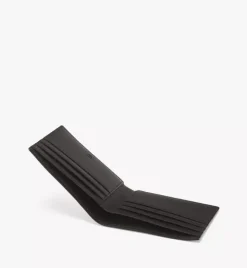 Mcm Tech Bifold Wallet In Embossed Spanish Leather