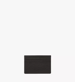 Mcm Tech Card Case In Embossed Spanish Leather